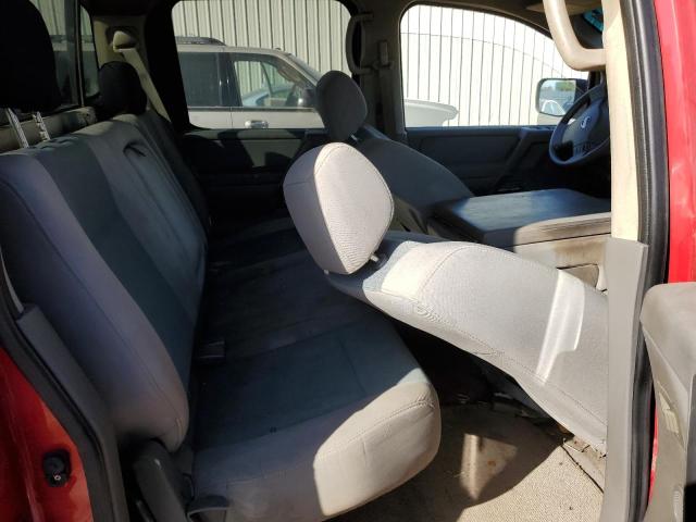 1N6AA07A97N202099 - 2007 NISSAN TITAN XE RED photo 10