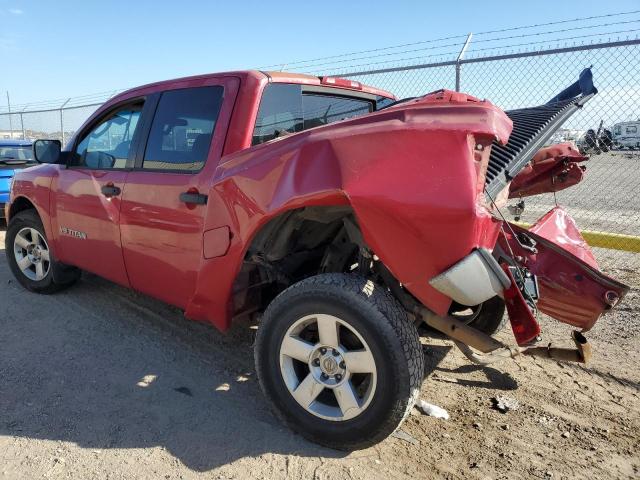 1N6AA07A97N202099 - 2007 NISSAN TITAN XE RED photo 2