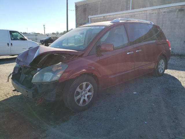 5N1BV28U07N136490 - 2007 NISSAN QUEST S RED photo 1