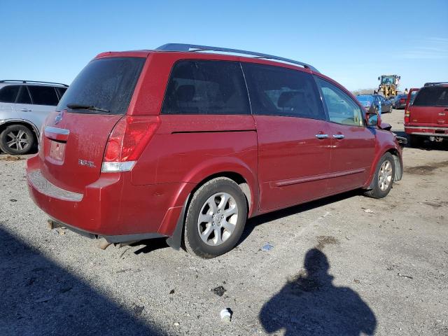 5N1BV28U07N136490 - 2007 NISSAN QUEST S RED photo 3