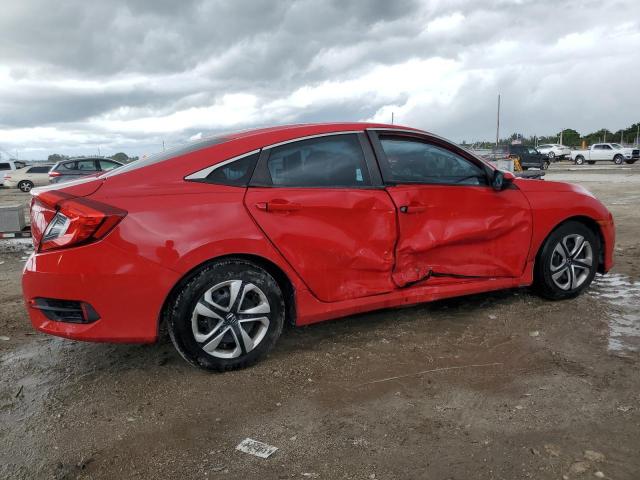 2HGFC2F58JH511499 - 2018 HONDA CIVIC LX RED photo 3