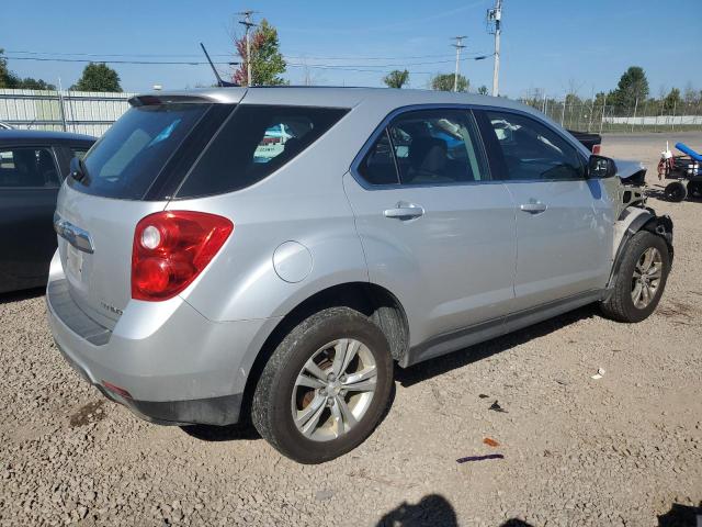 2GNFLEEK6E6183208 - 2014 CHEVROLET EQUINOX LS ვერცხლისფერი ფოტო 3