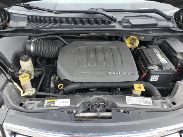 2C4RC1BG4ER112280 - 2014 CHRYSLER TOWN & COU TOURING BLACK photo 11