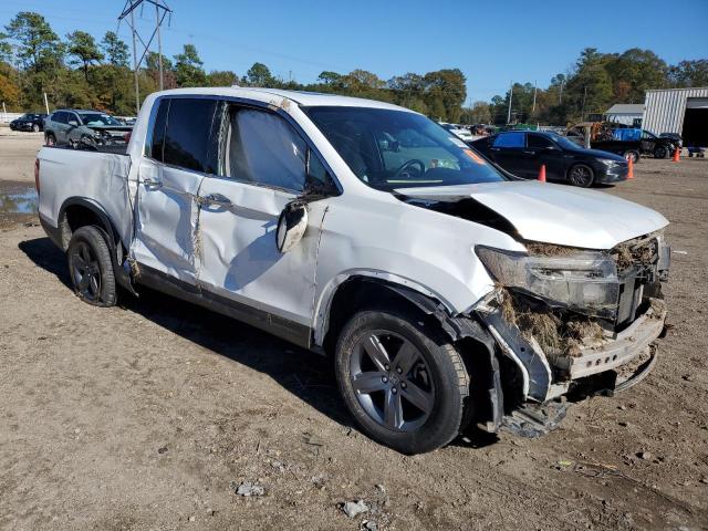 5FPYK3F71MB004687 - 2021 HONDA RIDGELINE RTL WHITE photo 4