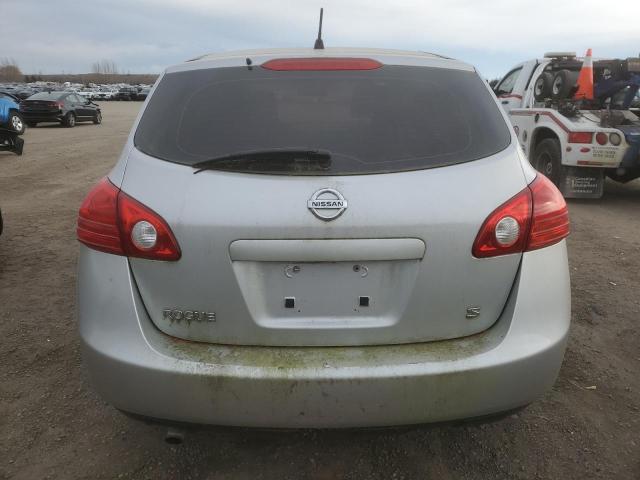 JN8AS58T68W304280 - 2008 NISSAN ROGUE S SILVER photo 6