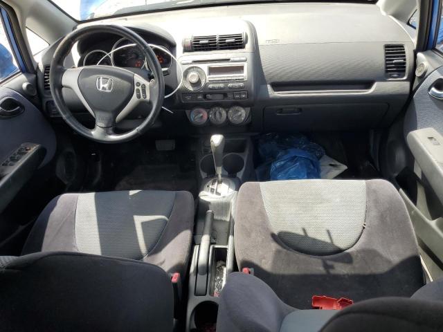 JHMGD38687S014318 - 2007 HONDA FIT S Blau Foto 8