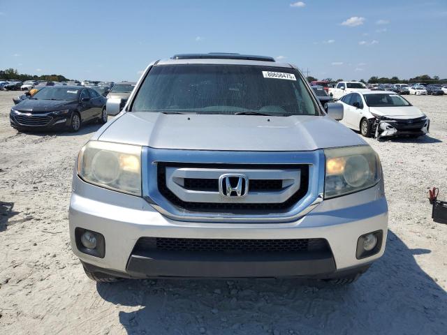 5FNYF3H51AB017122 - 2010 HONDA PILOT EXL SILVER photo 5