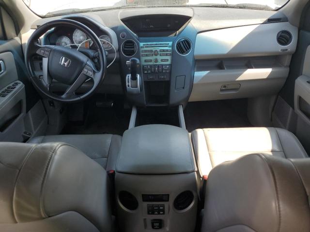 5FNYF3H51AB017122 - 2010 HONDA PILOT EXL SILVER photo 8