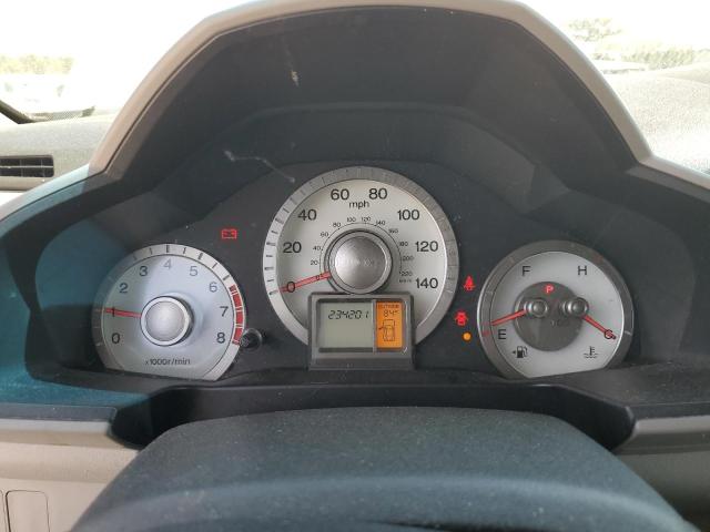 5FNYF3H51AB017122 - 2010 HONDA PILOT EXL SILVER photo 9