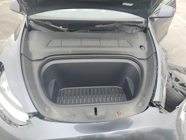 7SAYGDEE8NF454387 - 2022 TESLA MODEL Y CHARCOAL photo 12