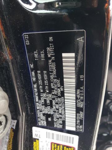 5TDGZRBH7NS574904 - 2022 TOYOTA HIGHLANDER XLE Qara foto 12