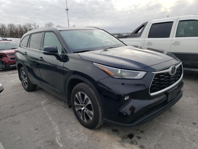 5TDGZRBH7NS574904 - 2022 TOYOTA HIGHLANDER XLE Qara foto 4