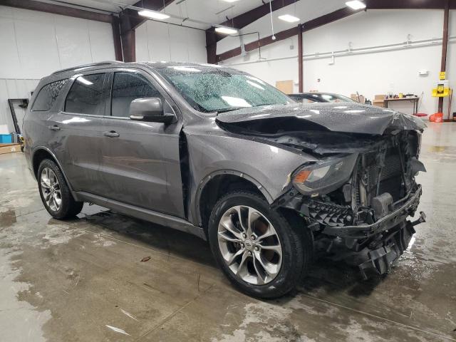 1C4RDJDG9KC633140 - 2019 DODGE DURANGO GT GRAY photo 4