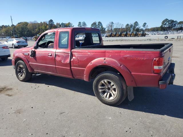 1FTYR14U57PA15705 - 2007 FORD RANGER SUPER CAB BURGUNDY photo 2