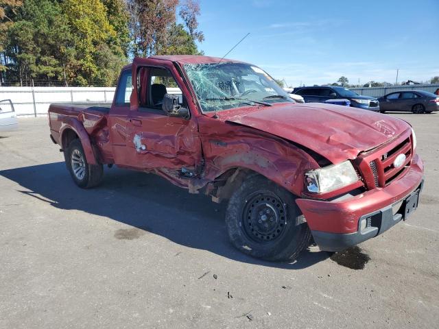 1FTYR14U57PA15705 - 2007 FORD RANGER SUPER CAB BURGUNDY photo 4