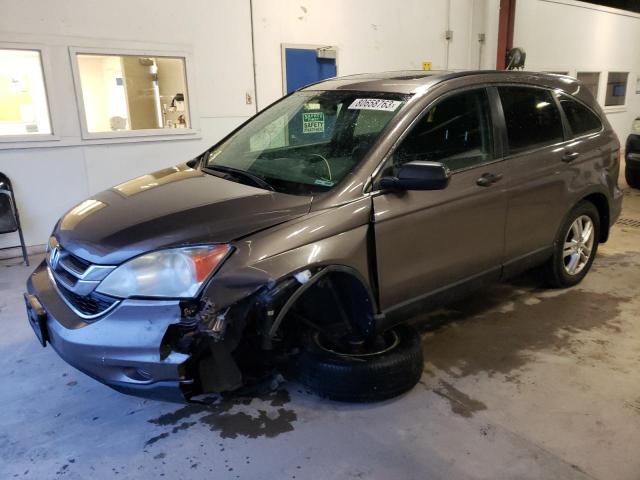 5J6RE4H50AL097615 - 2010 HONDA CR-V EX GRAY photo 1