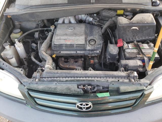 4T3ZF13C13U512366 - 2003 TOYOTA SIENNA LE GREEN photo 12