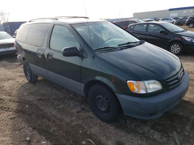 4T3ZF13C13U512366 - 2003 TOYOTA SIENNA LE GREEN photo 4