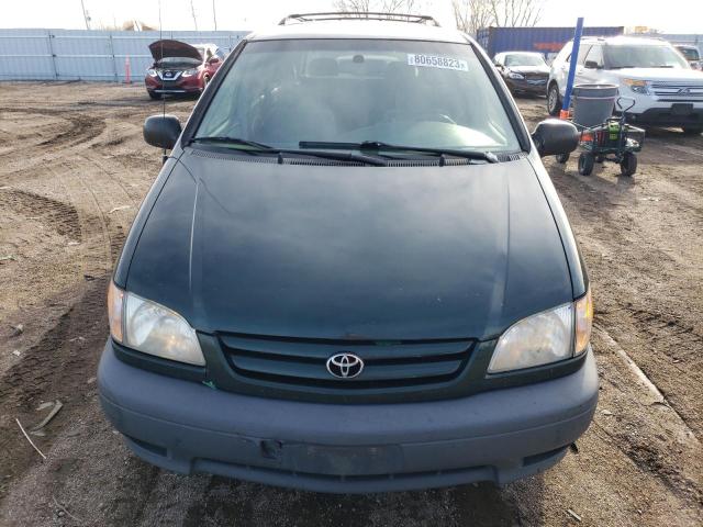 4T3ZF13C13U512366 - 2003 TOYOTA SIENNA LE GREEN photo 5