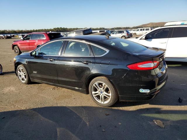 3FA6P0SUXGR403473 - 2016 FORD FUSION TITANIUM PHEV BLACK photo 2