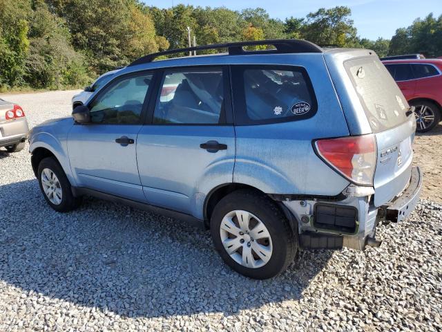 JF2SHABC8BH764327 - 2011 SUBARU FORESTER 2.5X Niebieski zdjęcie 2