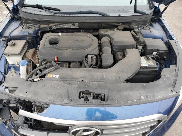 5NPE24AF7FH212920 - 2015 HYUNDAI SONATA SE BLUE photo 11