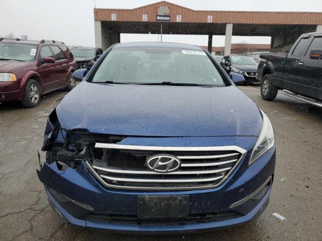 5NPE24AF7FH212920 - 2015 HYUNDAI SONATA SE BLUE photo 5