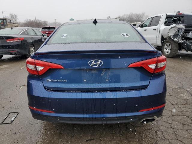 5NPE24AF7FH212920 - 2015 HYUNDAI SONATA SE BLUE photo 6