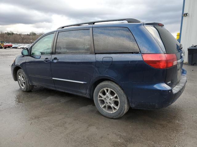 5TDZA22C85S298941 - 2005 TOYOTA SIENNA XLE BLUE photo 2