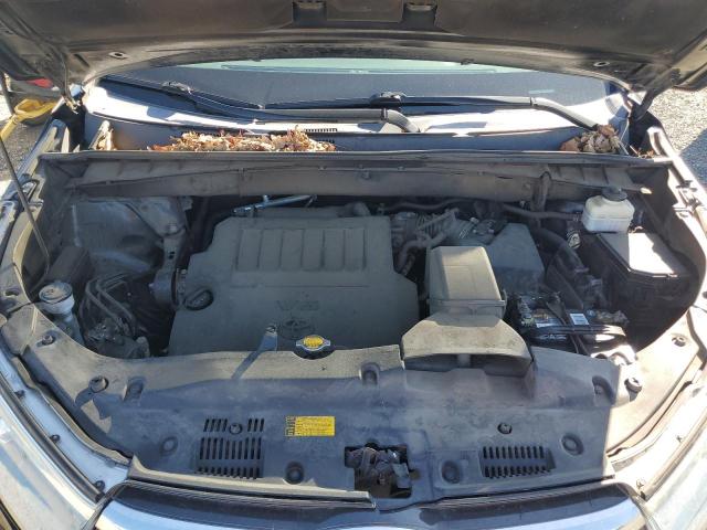 5TDJKRFHXFS096452 - 2015 TOYOTA HIGHLANDER XLE 黑色 照片 12