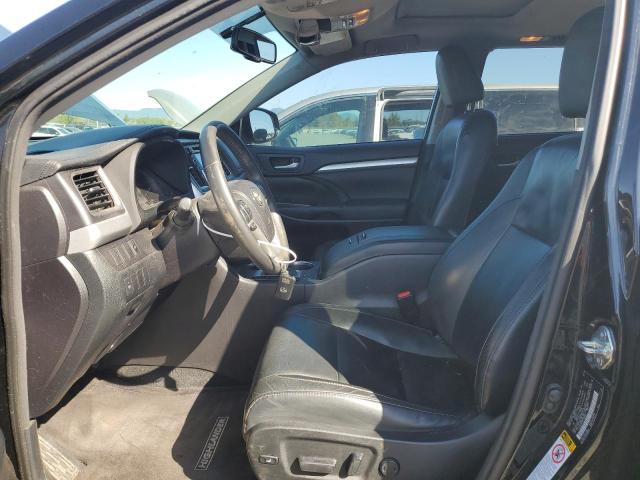 5TDJKRFHXFS096452 - 2015 TOYOTA HIGHLANDER XLE 黑色 照片 7