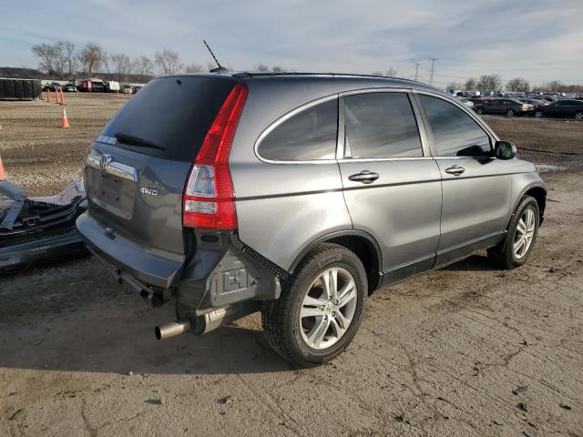 5J6RE4H76AL032513 - 2010 HONDA CR-V EXL GRAY photo 3