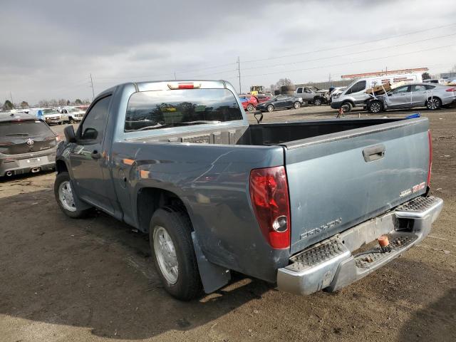 1GTCS148X68178120 - 2006 GMC CANYON BLUE photo 2