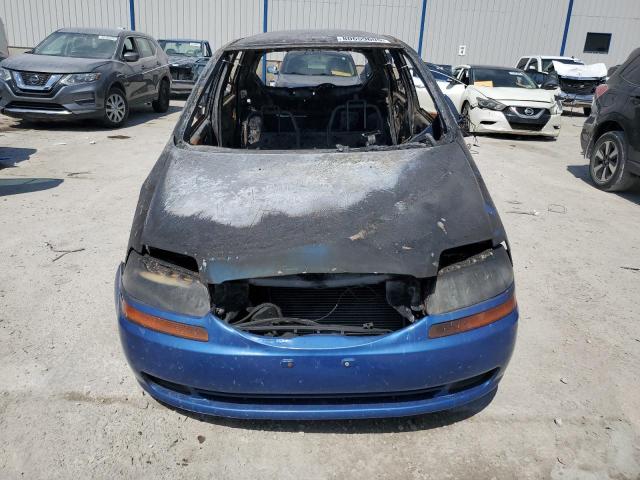 KL1TD66657B759605 - 2007 CHEVROLET AVEO BASE ლურჯი ფოტო 5