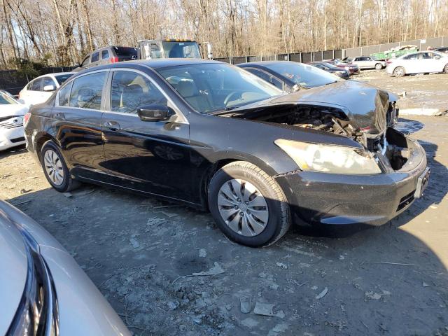 1HGCP26309A104227 - 2009 HONDA ACCORD LX BLACK photo 4