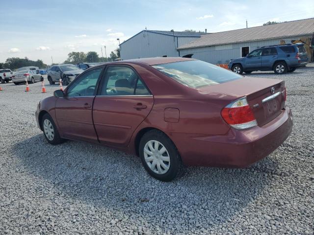 4T1BE32K55U409987 - 2005 TOYOTA CAMRY LE BURGUNDY photo 2