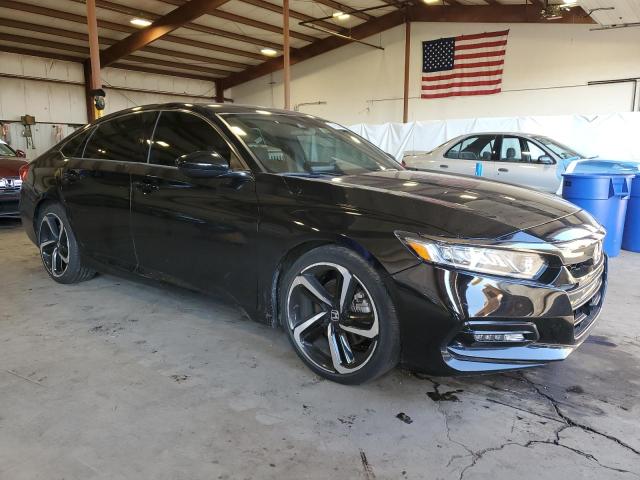 1HGCV1F32JA020642 - 2018 HONDA ACCORD SPORT 黑色 照片 4