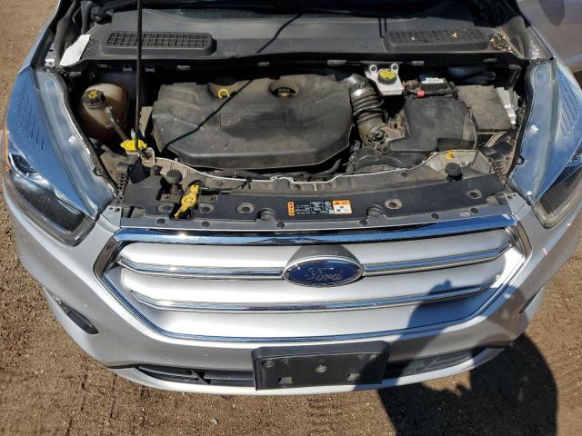 1FMCU9J90HUD44429 - 2017 FORD ESCAPE TITANIUM 银色 照片 12