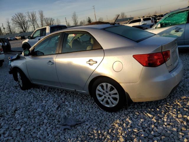 KNAFU4A27C5600962 - 2012 KIA FORTE EX SILVER photo 2