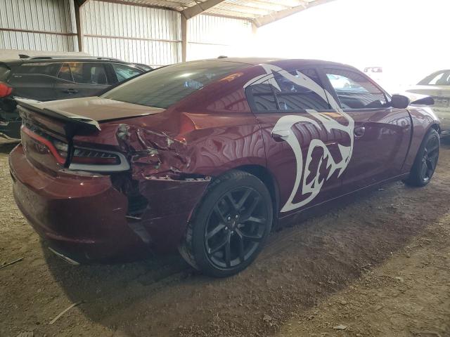 2C3CDXBG5NH246182 - 2022 DODGE CHARGER SXT RED photo 3