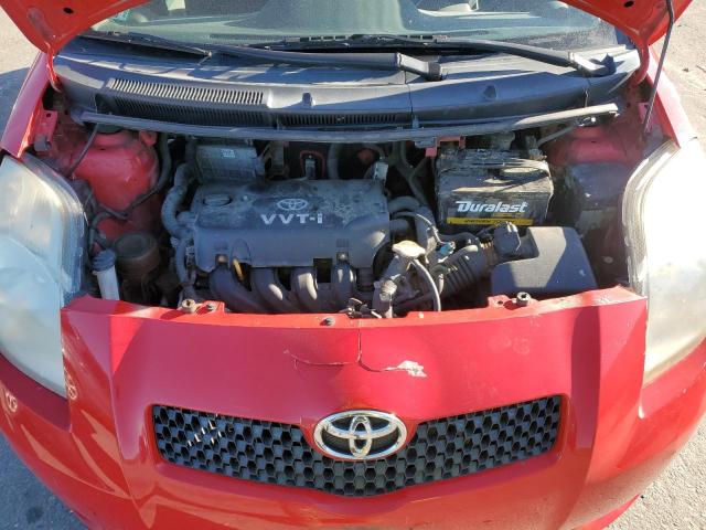 JTDJT923385199101 - 2008 TOYOTA YARIS RED photo 11