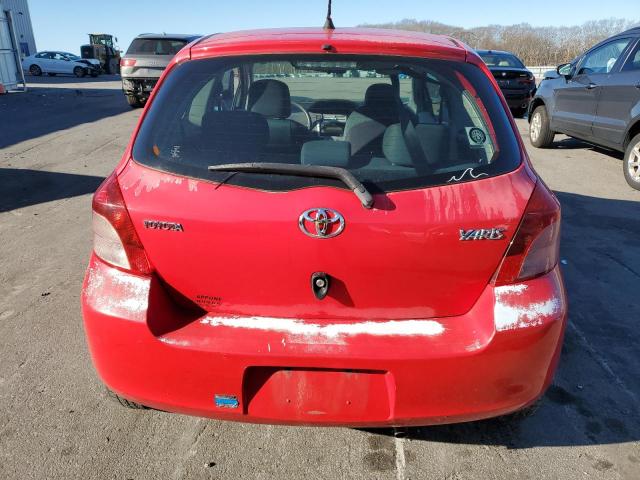 JTDJT923385199101 - 2008 TOYOTA YARIS RED photo 6