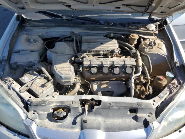 1HGES16335L004039 - 2005 HONDA CIVIC DX VP Արծաթագույն լուսանկար 11