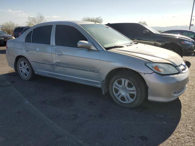 1HGES16335L004039 - 2005 HONDA CIVIC DX VP Արծաթագույն լուսանկար 4