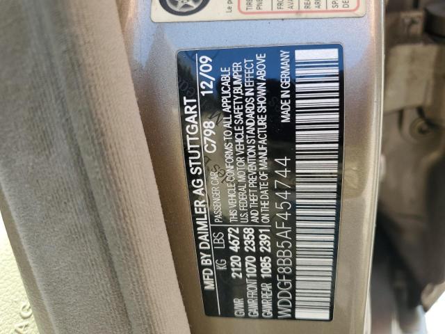 WDDGF8BB5AF454744 - 2010 MERCEDES-BENZ C 300 4MATIC GRAY photo 13