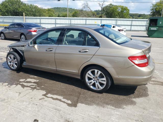WDDGF8BB5AF454744 - 2010 MERCEDES-BENZ C 300 4MATIC GRAY photo 2
