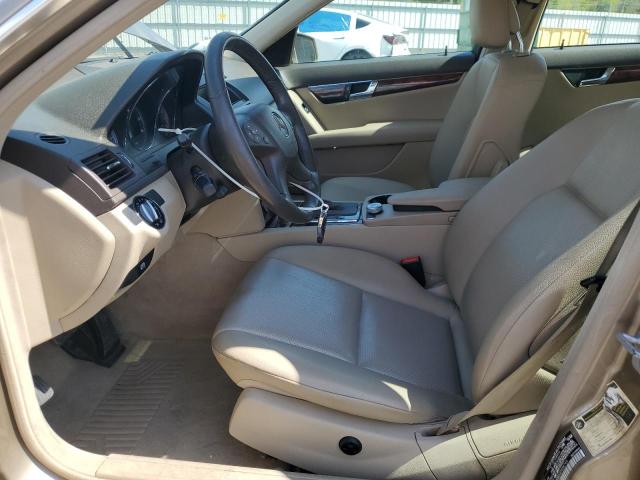 WDDGF8BB5AF454744 - 2010 MERCEDES-BENZ C 300 4MATIC GRAY photo 7