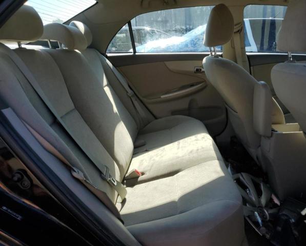 2T1BU4EE6AC497992 - 2010 TOYOTA COROLLA BASE BLACK photo 10