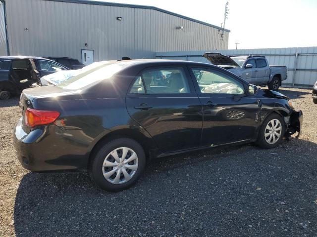 2T1BU4EE6AC497992 - 2010 TOYOTA COROLLA BASE BLACK photo 3