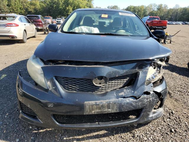 2T1BU4EE6AC497992 - 2010 TOYOTA COROLLA BASE BLACK photo 5